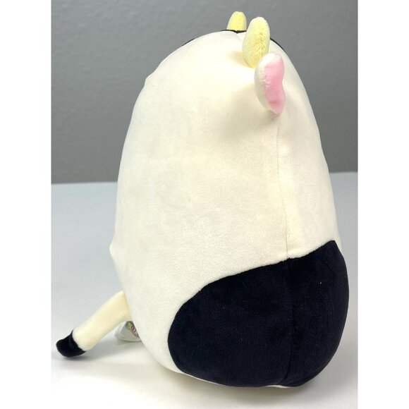 2018 KELLYTOY Squishmallow 10" B&W Plush Stuffed Animal COW 760057 NWT NEW - Picture 2 of 8